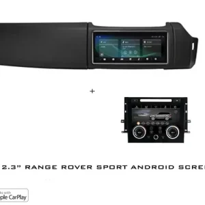 Helt ny - Land Rover 2 x Touchskærm Upgrade til facelift af Range Rover Sport L494 - fra 2014-2021 - Apple CarPlay & Android